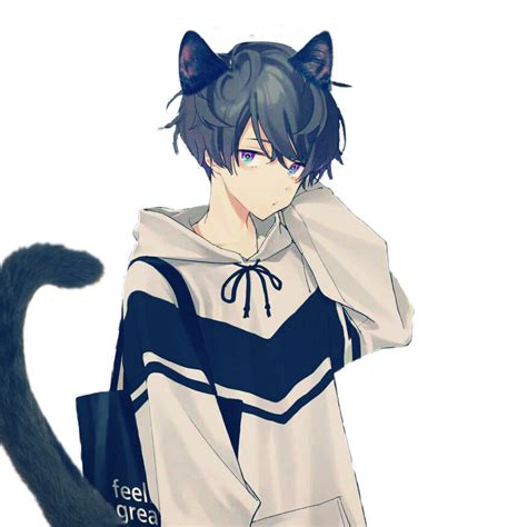 anime neko boy